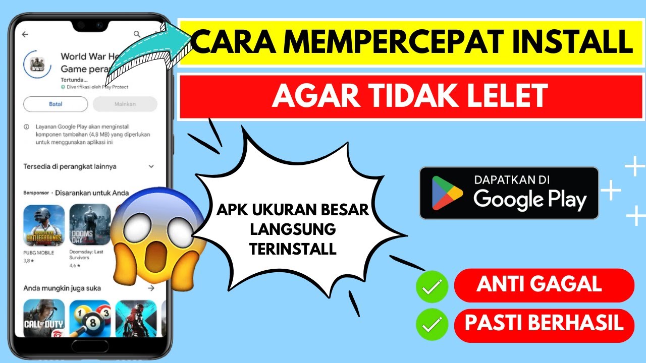 Cara Mempercepat Download Game Di Perangkat Mobile