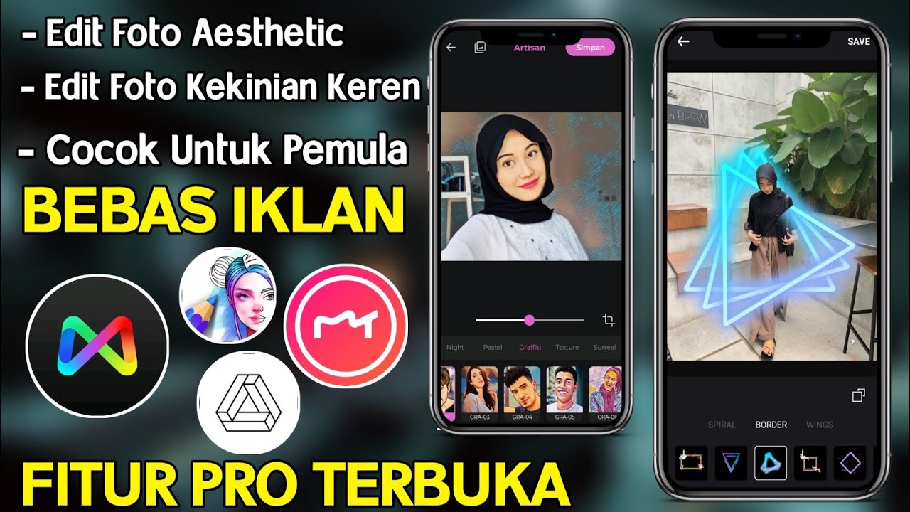 Aplikasi mobile untuk edit foto profesional mudah